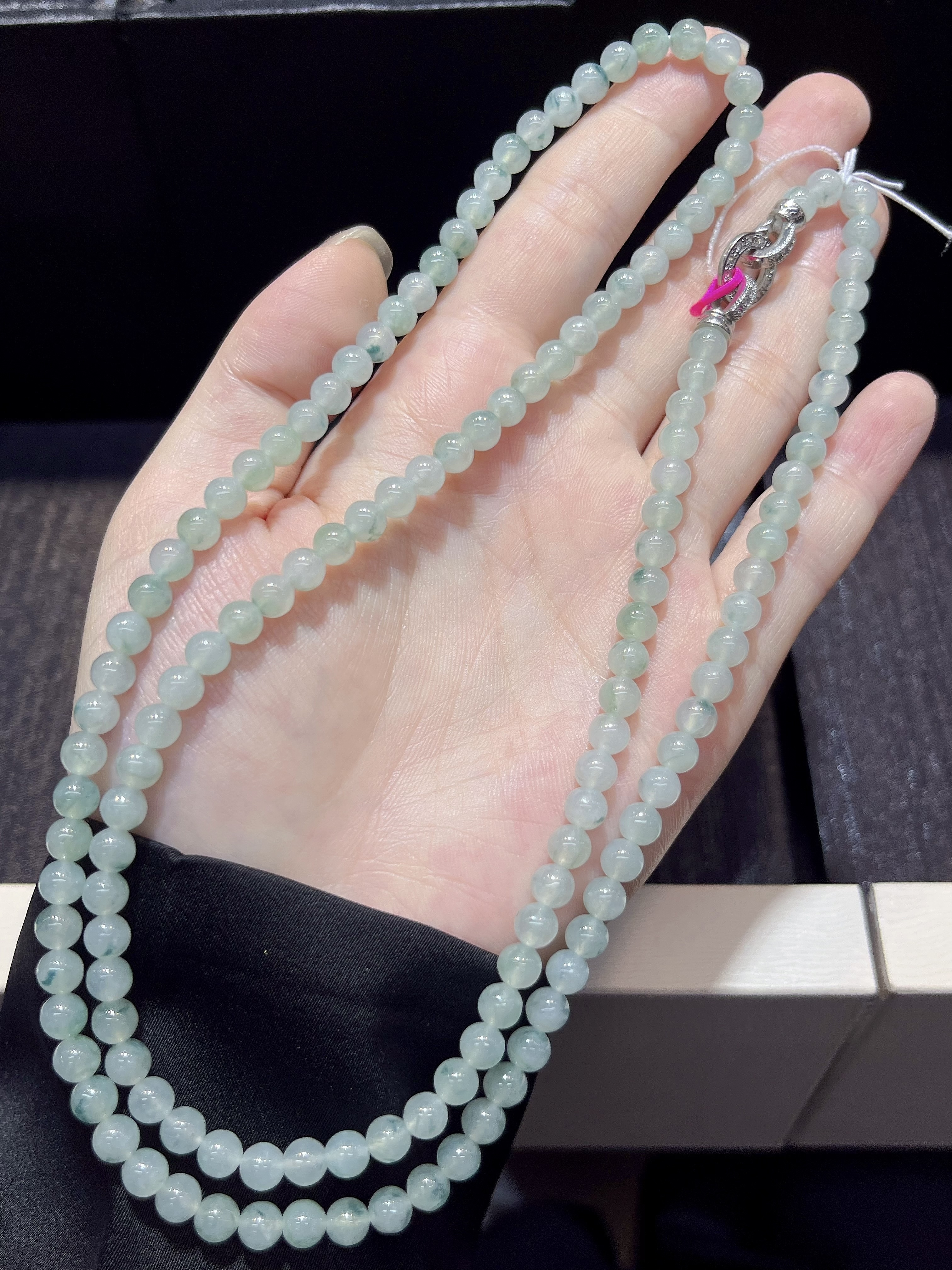 冰晴底 珠链  裸石4.9mm